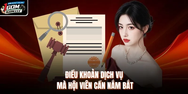 Điều khoản dịch vụ mà hội viên cần nắm bắt
