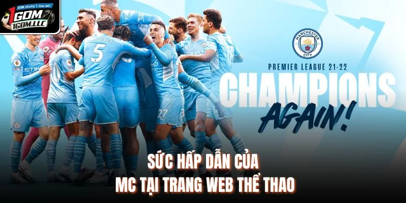 Sức hấp dẫn của MC tại trang web thể thao